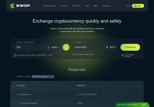 Cryptocurrency Rates